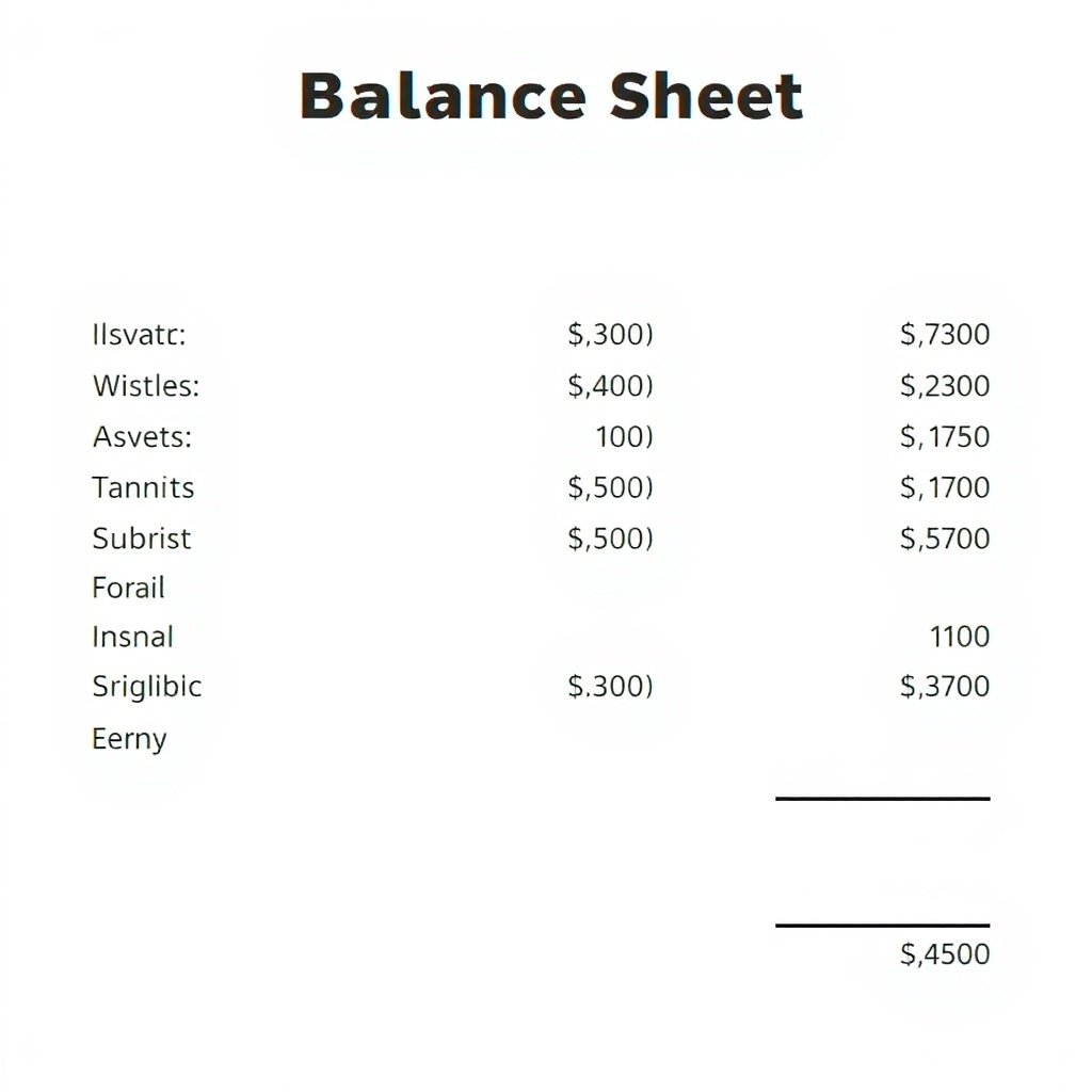 Balance Sheet